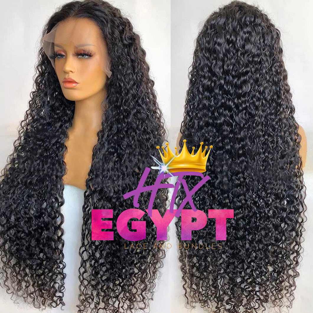 Spanish Curly 13x6 Transparent Frontal Unit